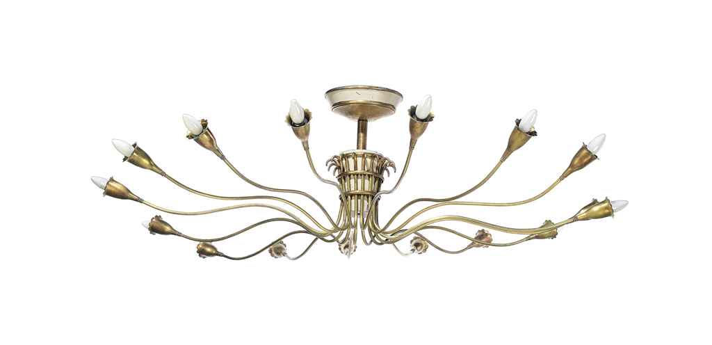 Christies Com 2018 06 01 Never 0 7 Arredoluce Large Chandelier Late 1940s D5556774g Jpg