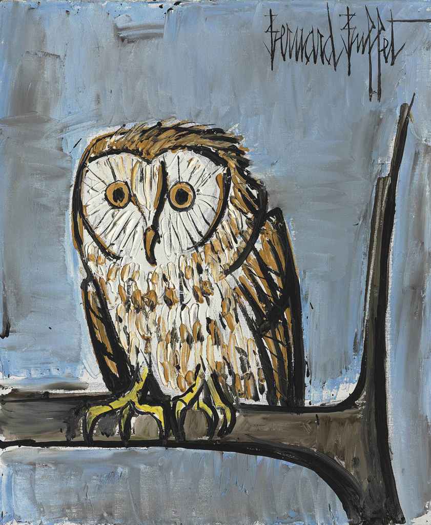 Bernard Buffet (1928-1999) , Chouette | Christie's