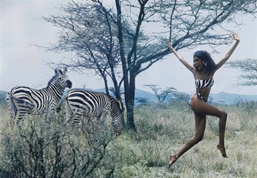 peter beard b 1938 iman for 39 beauty the beasts print a bill of sale