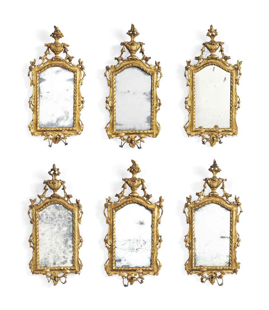 A Suite Of Six North Italian Giltwood Twin Branch Girandole Mirrors Ve D5640573g Jpg