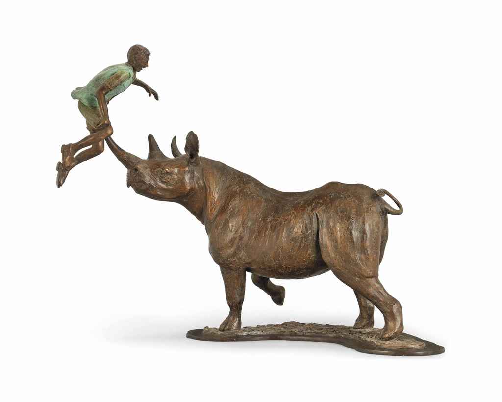 Terry O. Matthews (b. 1931) , On the horns of a dilemma Christie's