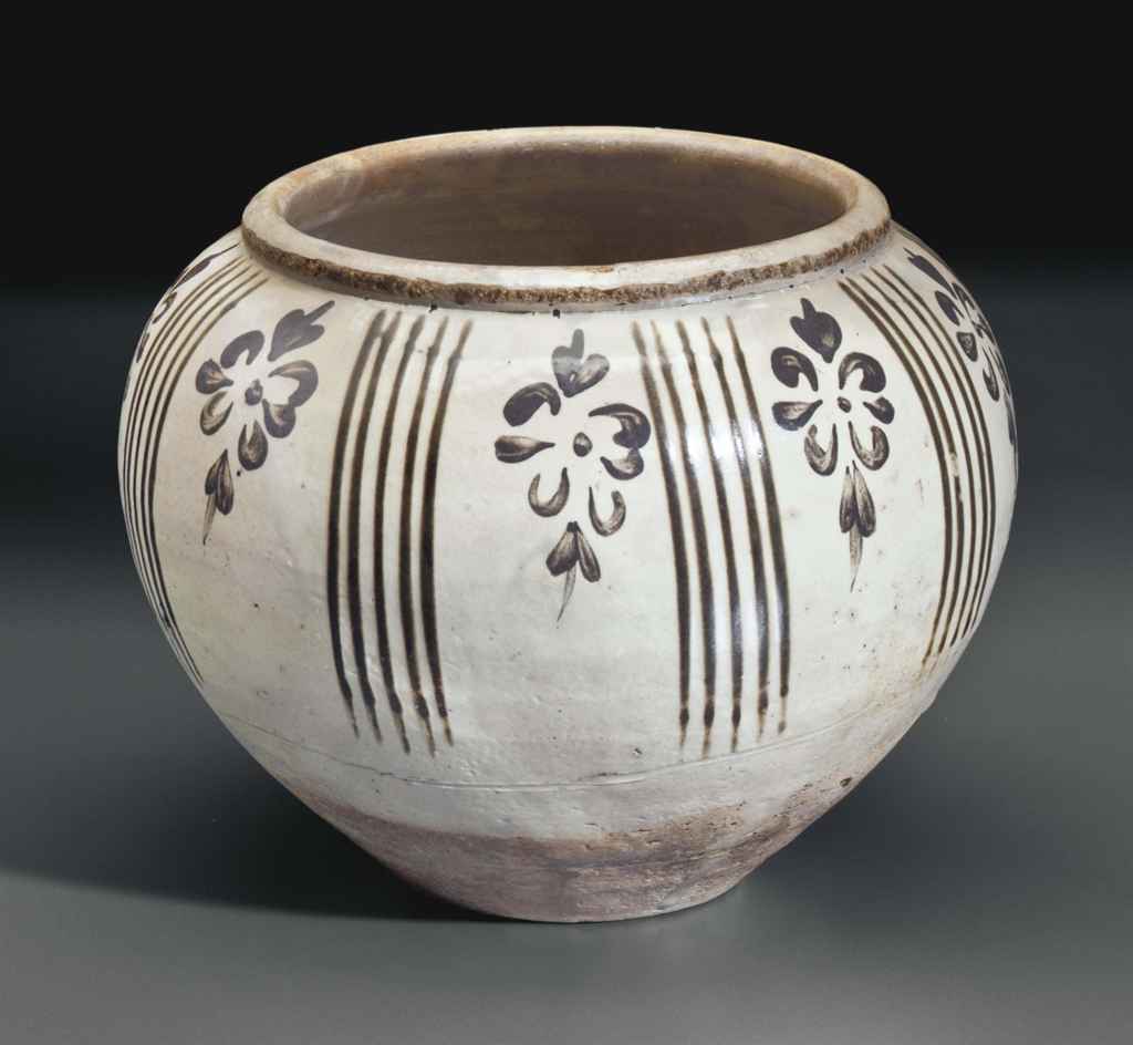 Image result for A CIZHOU BROWN-PAINTED GLOBULAR JAR CHINA, JIN-YUAN DYNASTY, 12TH-14TH CENTURY