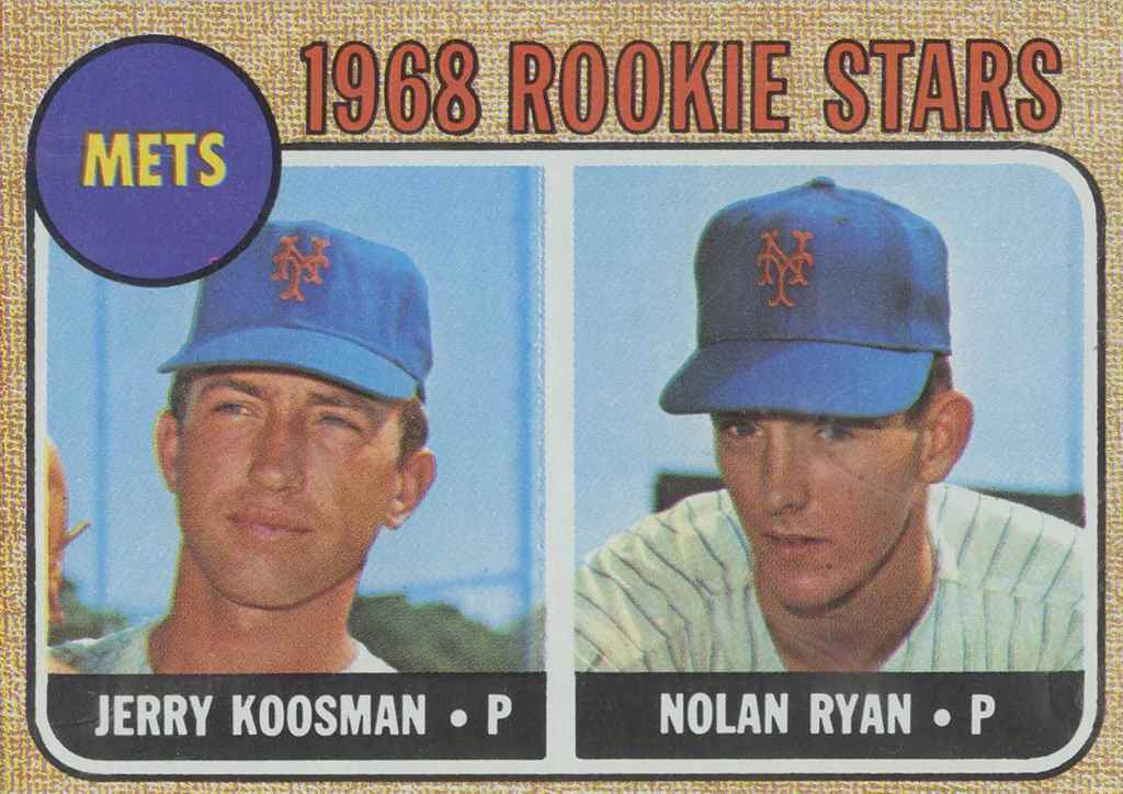 1968 TOPPS 177 ROOKIE STARS NOLAN RYAN JERRY KOOSMAN Christie s