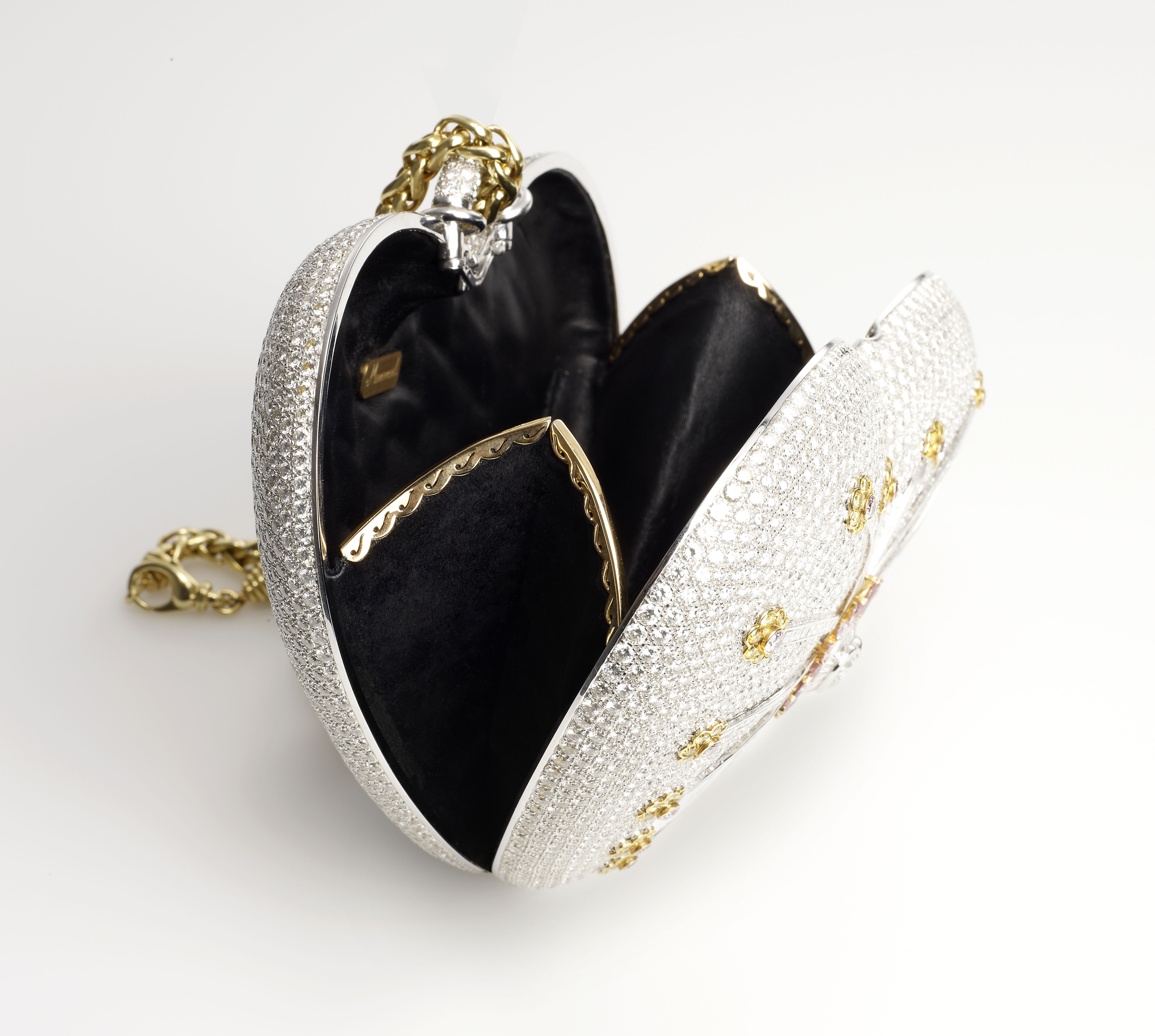 real diamond purse