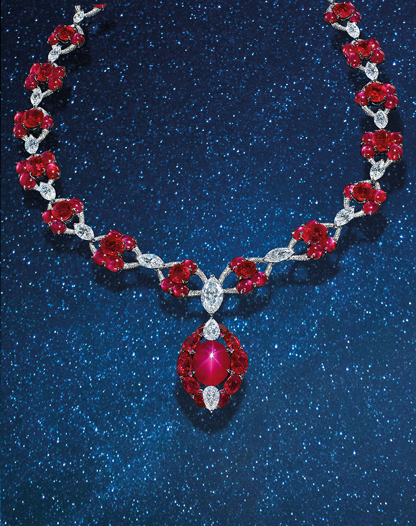 19.53 Carats Burmese Star Ruby Pendant Necklace, EtceteraHK$18,000,000