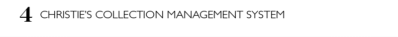4. Christie’s Collection Management System