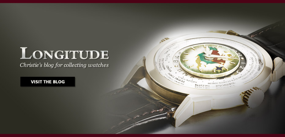 Longitude: Christie\'s blog for watches