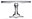 A clear glass sweetmeat tazza