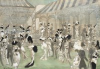 Ascot Gavotte; set and costume design for 'My Fair Lady'