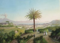 View of the Bay of Naples; and a companion work