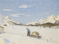 Rückkehr im Winter, 1955