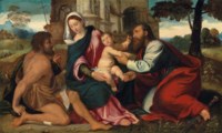 The Madonna and Child with Saints John the Baptist and Paul