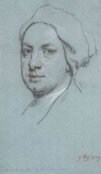 Portrait of Jonathan Richardson, Junior (1694-1771), the artist's son
