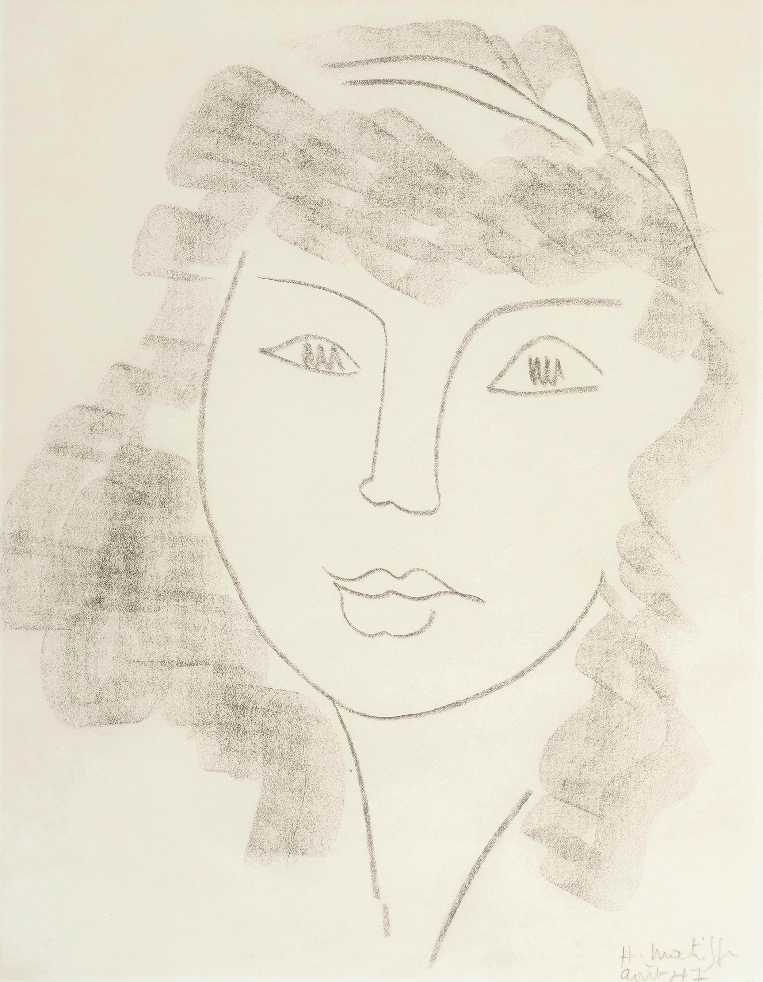 Henri Matisse (18691954) , Portrait de femme Christie's