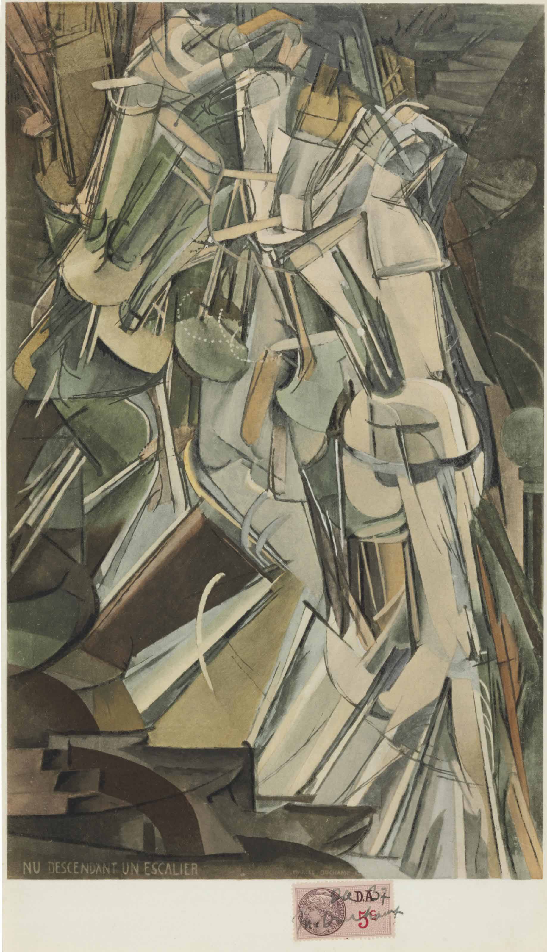 Marcel Duchamp 1887 1968 Nude Descending A Staircase No 2 Christie S