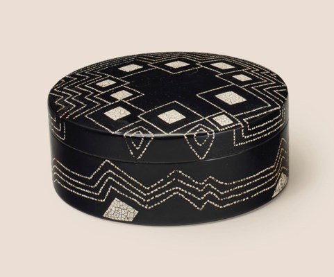 Jean Dunand 1877 1942 A Box With Cover Circa 1925