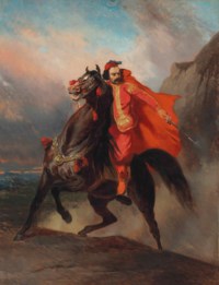 Guerrier Ottoman à cheval