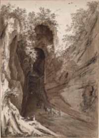 The Grotto of Virgil at Posillipo near Naples