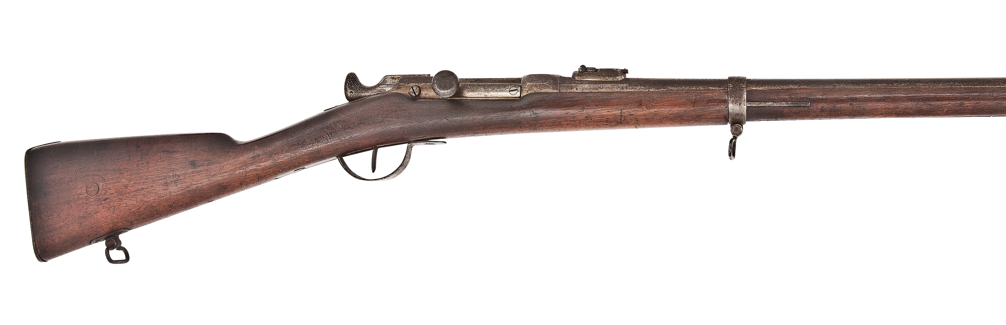 A FRENCH 11mm GRAS 'MLE.1874 / M.80' BOLTACTION SERVICE