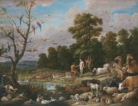 Adam and Eve in the Garden of Eden
