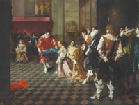 Bénédiction à la cour de France