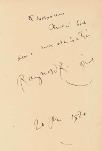 Raymond RADIGUET (1903-1923). Les Pélican. Pièce en deux actes illustrée d'eaux-fortes par Henri Laurens. Paris: Éditions de la galerie Simon Kra, 1921. In-folio (327 x 225 mm). 7 eaux-fortes originales dont 2 en pleine page et une en couverture. Broché, couverture illustrée.