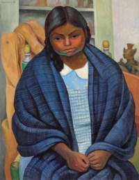Niña con rebozo