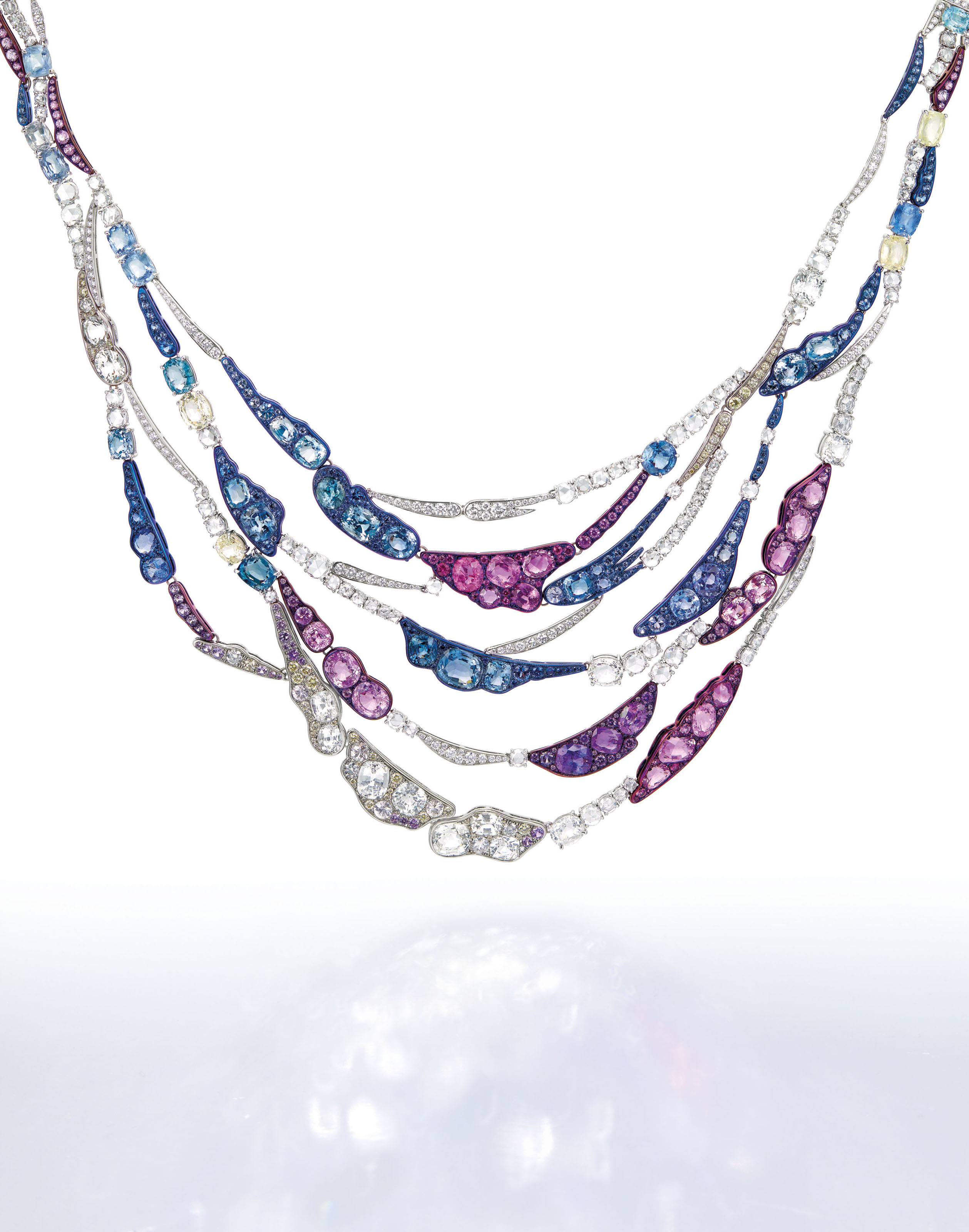 A UNIQUE MULTIGEM NECKLACE, BY Christie's