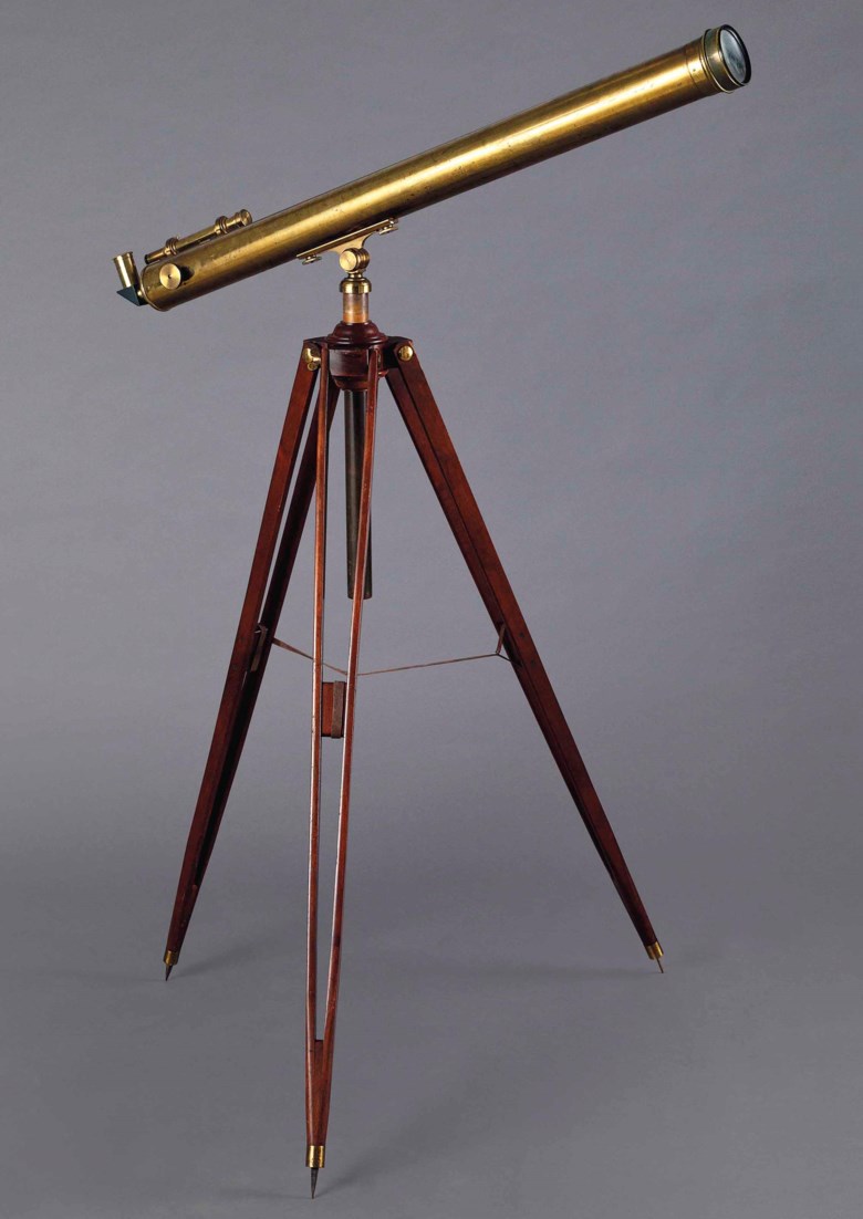 Albert Einstein’s telescope. Manufactured by the Paul Dörffel company, Berlin, late 19th century. Estimate $200,000-300,000. This lot is offered in Fine Printed Books and Manuscripts Including Americana on 5 December 2017  at Christie’s in New York
