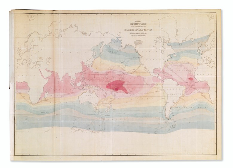Charles Wilkes (1798-1877), Narrative of the United States Exploring Expedition during the Years 1838, 1839, 1840, 1841, 1842. Estimate $15,000-20,000. This lot is offered in Russian America & Polar Exploration Highlights from the Martin Greene Library on 7 December 2017  at Christie’s in New York