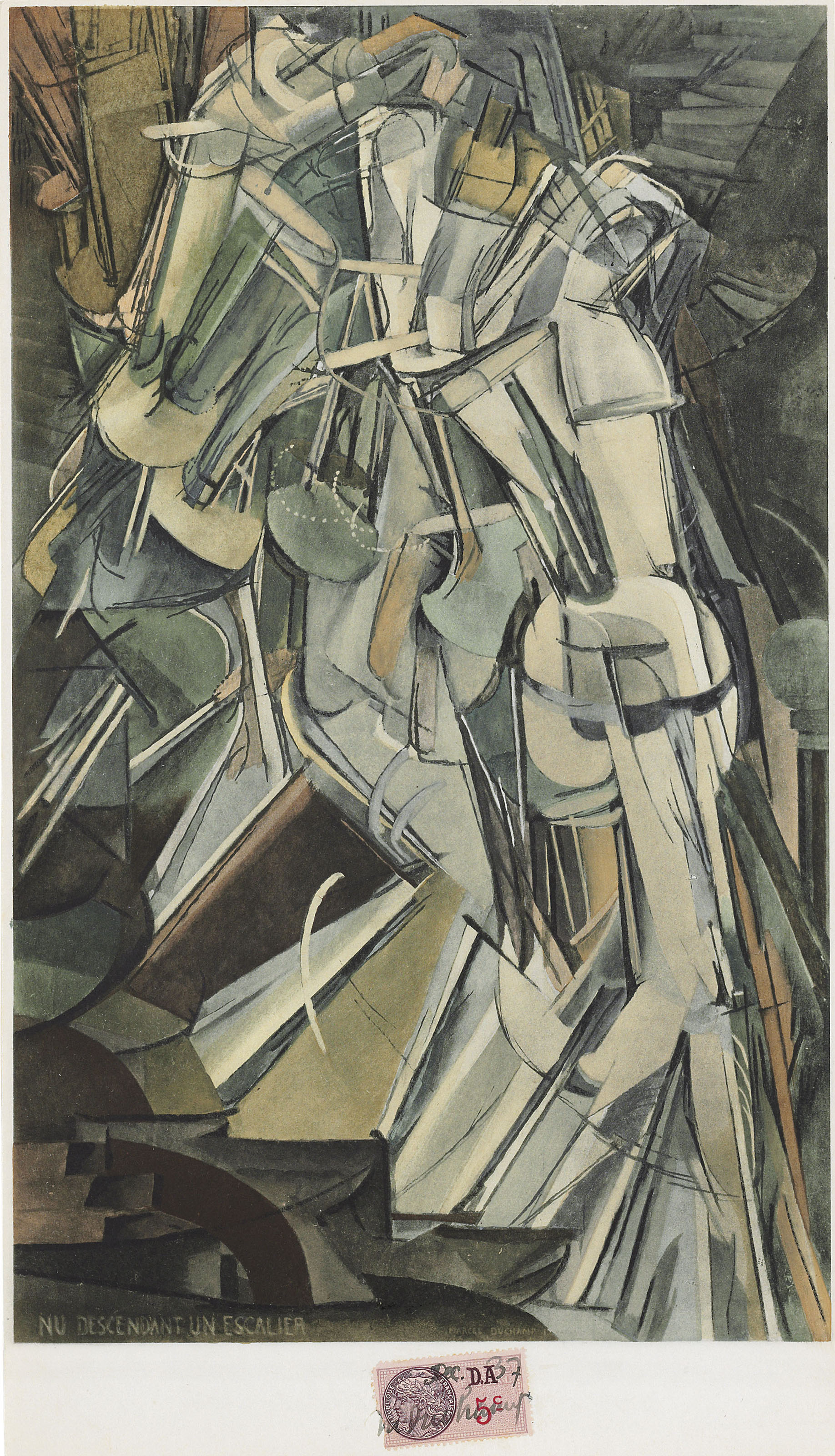 Marcel Duchamp Nude Descending A Staircase No Christie S