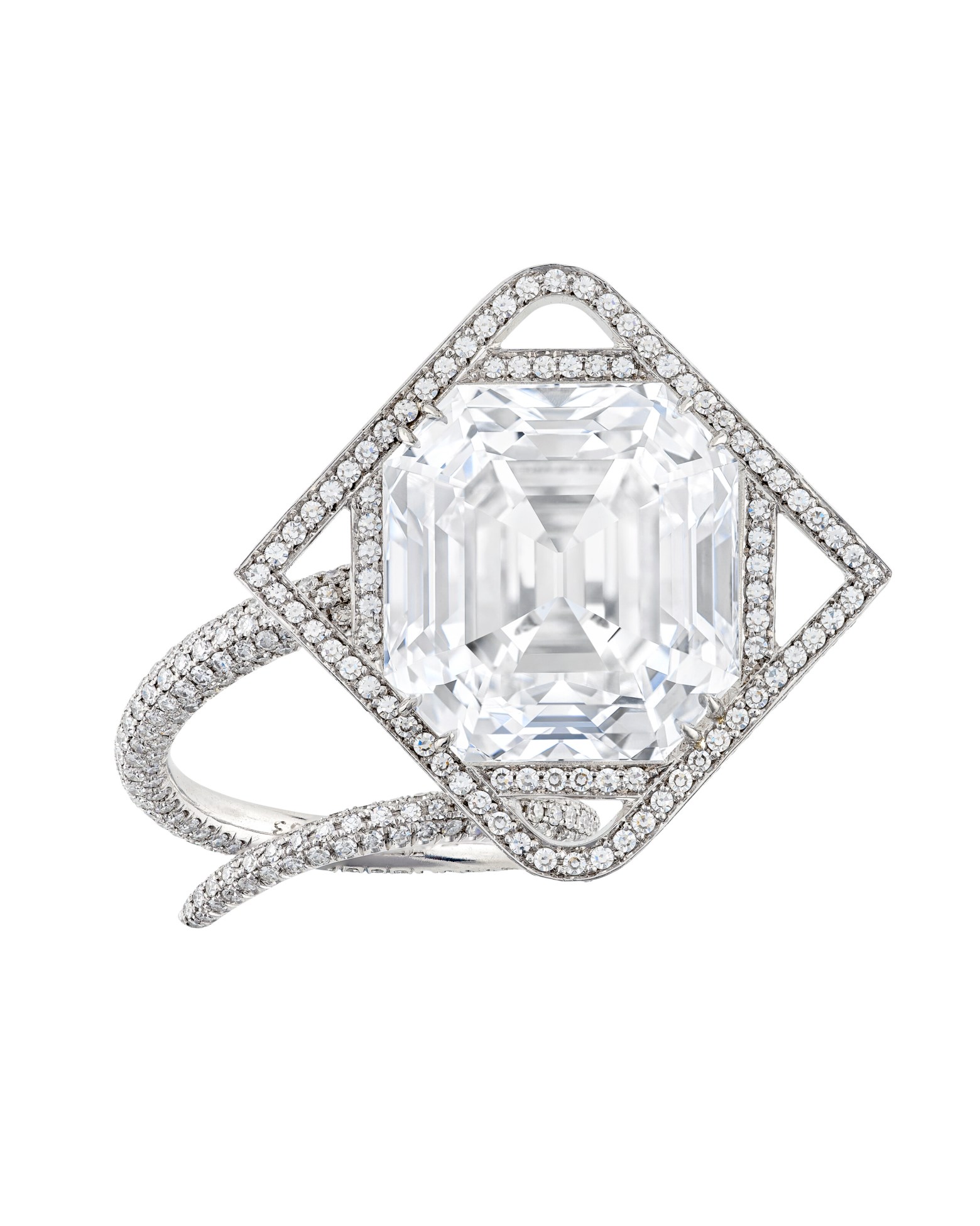 lowest whole network TAFFIN DIAMOND RING Christie Diamond jewelry