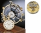 Urban Jürgensen. An extraordinary and unique 18K pink gold openface twin barrel one minute tourbillon with carriage-mounted remontoire, constant force escapement, jumping dead beat seconds and power reserve 
