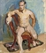 Portrait of a nude model  
