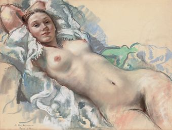 Reclining nude  