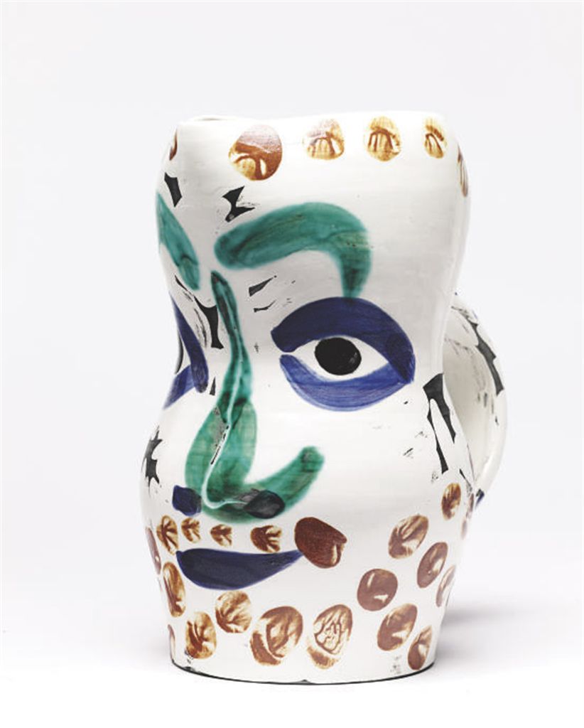 PABLO PICASSO , Face with points (A.R. 610) | Christie's