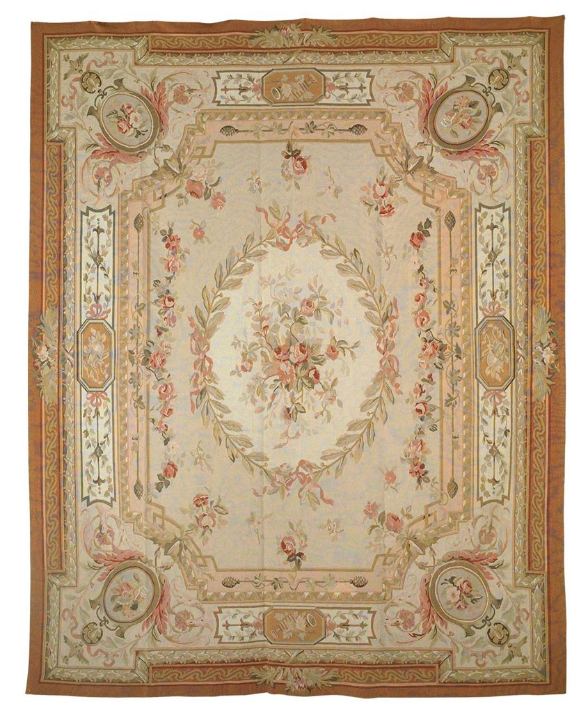 AN AUBUSSON TAPESTRY