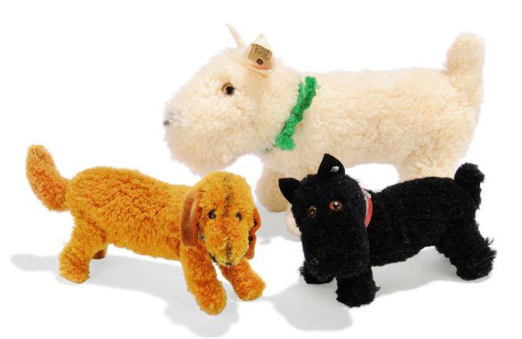 steiff pom pom animals