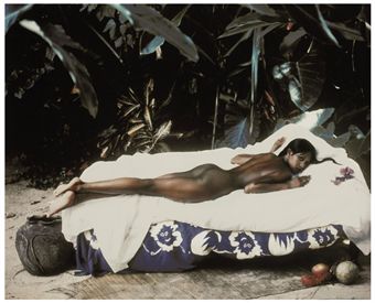 Homage a Gauguin, Jamaica, 1992, for Harper's Bazaar  