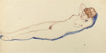 Reclining nude  