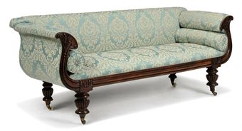 Mahogany Sofa