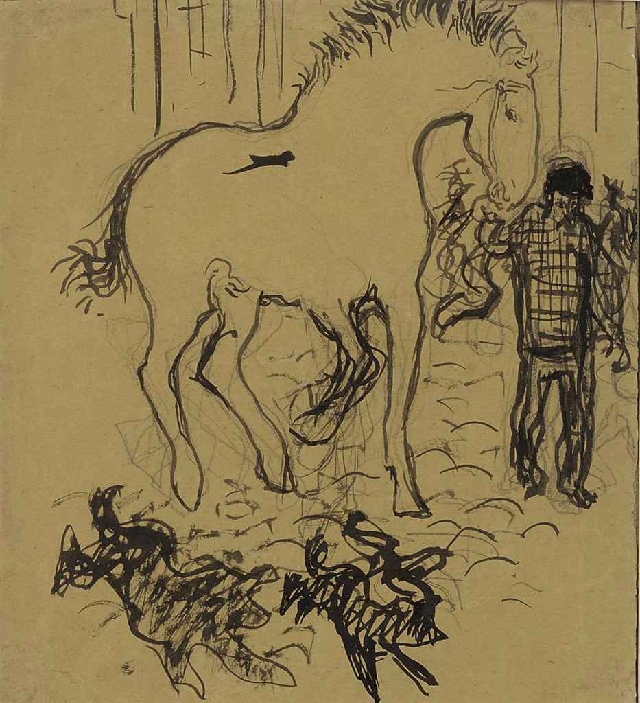 Pierre Bonnard (18671947) , Cheval et palefrenier Christie's