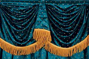 Teal Curtain Panels
