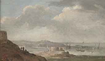 Castle Cornet, from the heights, Guernsey  