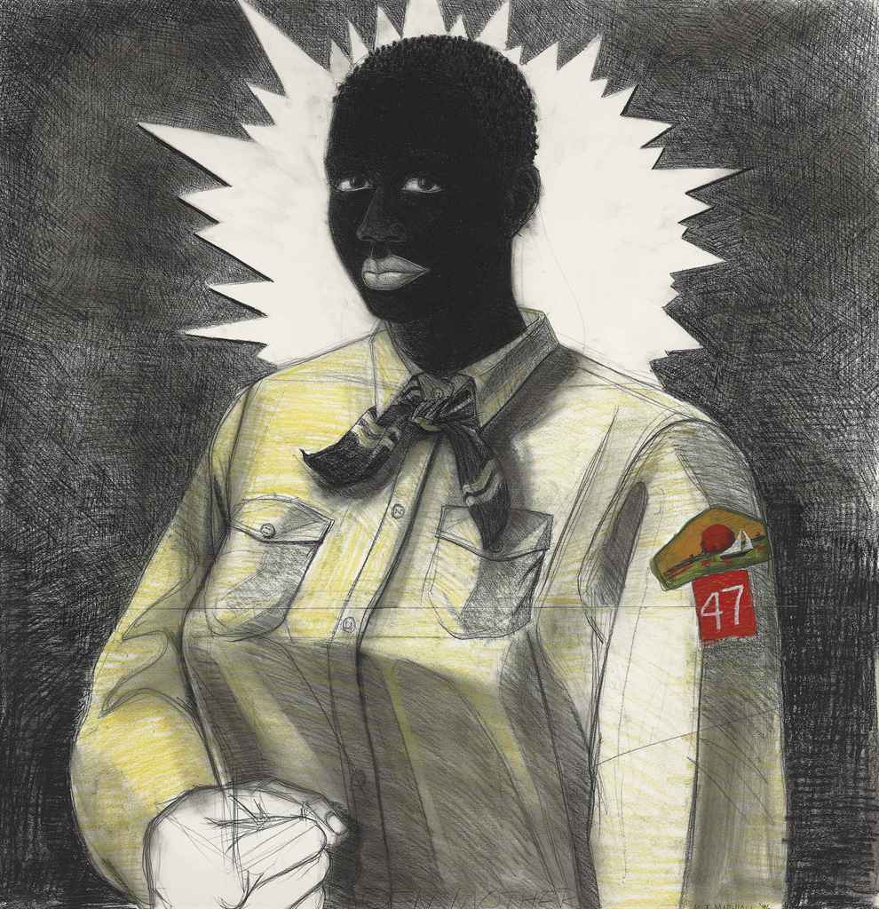 Kerry James Marshall (b. 1955) , Den Mother | Christie's