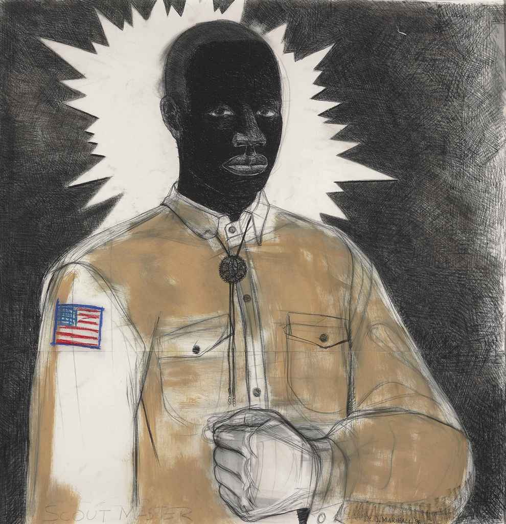 Kerry James Marshall (b. 1955) , Scout Master | Christie's