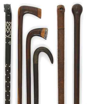 Walking Sticks Wood Carving