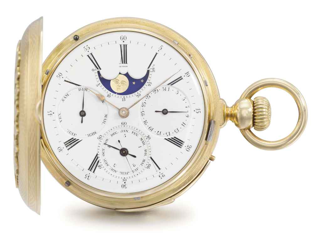 Louis Audemars, made for Charles Oudin A very fine and heavy...