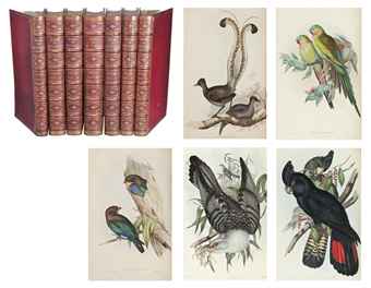 GOULD, John (1804-1881). The Birds of Australia. Londres:  Richard et John E. Taylor pour l'auteur, [1840]-1848-1869.