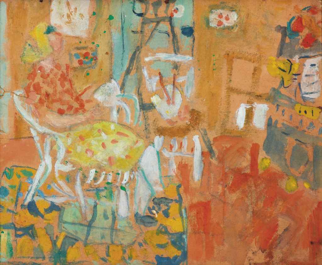 JEAN POUGNY (18921956) L’ATELIER Poème auctions & price archive